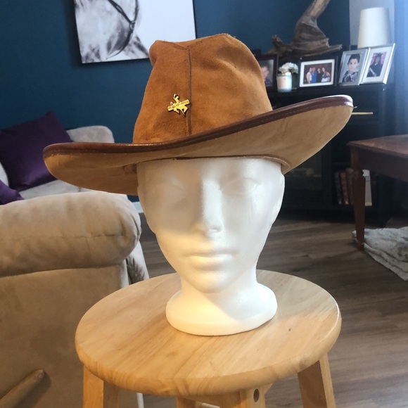 Handmade Genuine Leather Western Cowboy Hat - Clint Eastwood Style - Picture 2 of 5